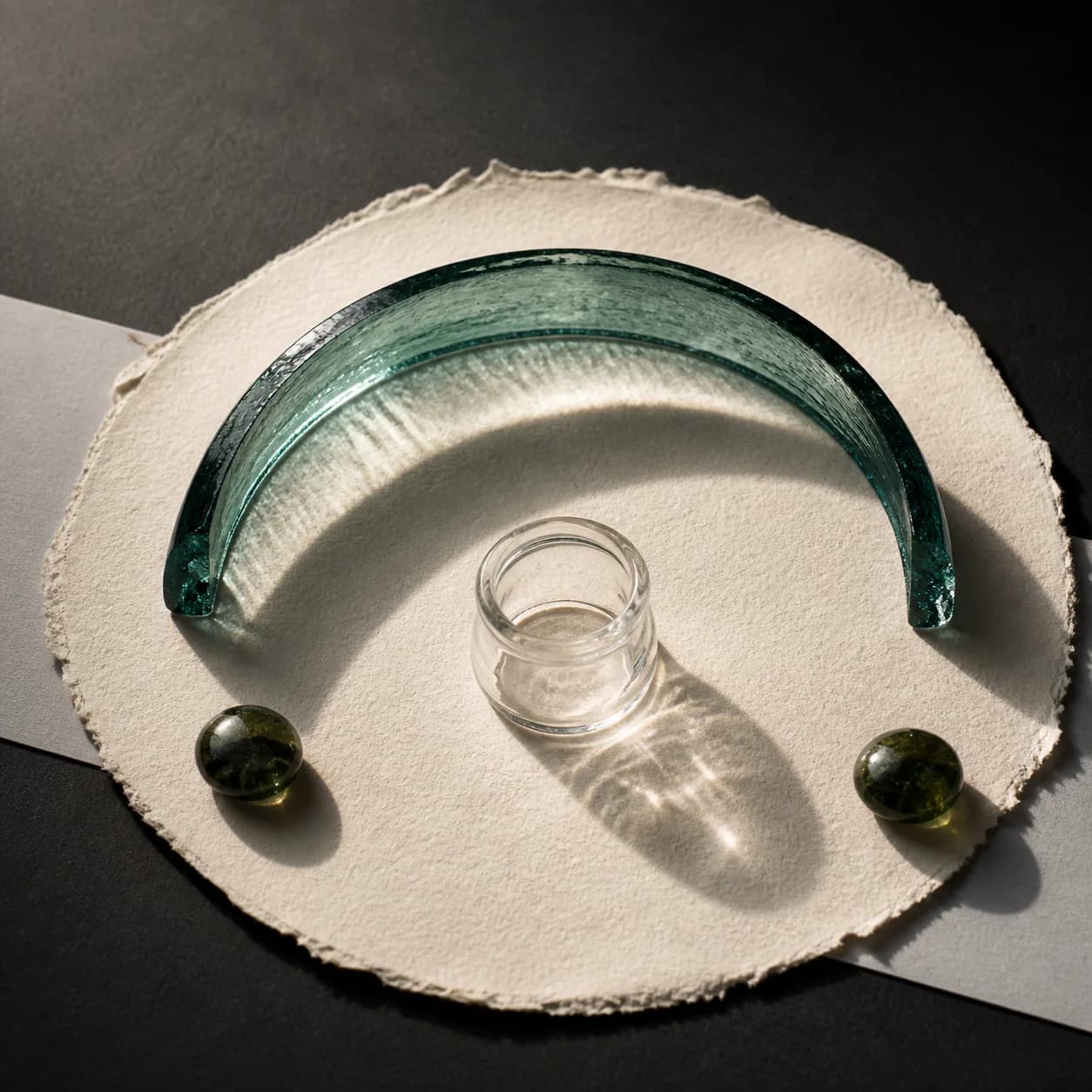 Original illustrative research-catalog still life for ARA-290