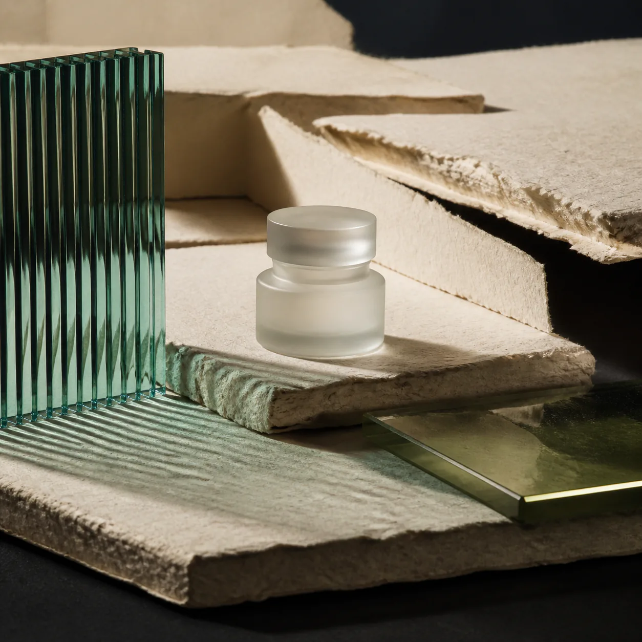 Original illustrative research-catalog still life for Cartalax