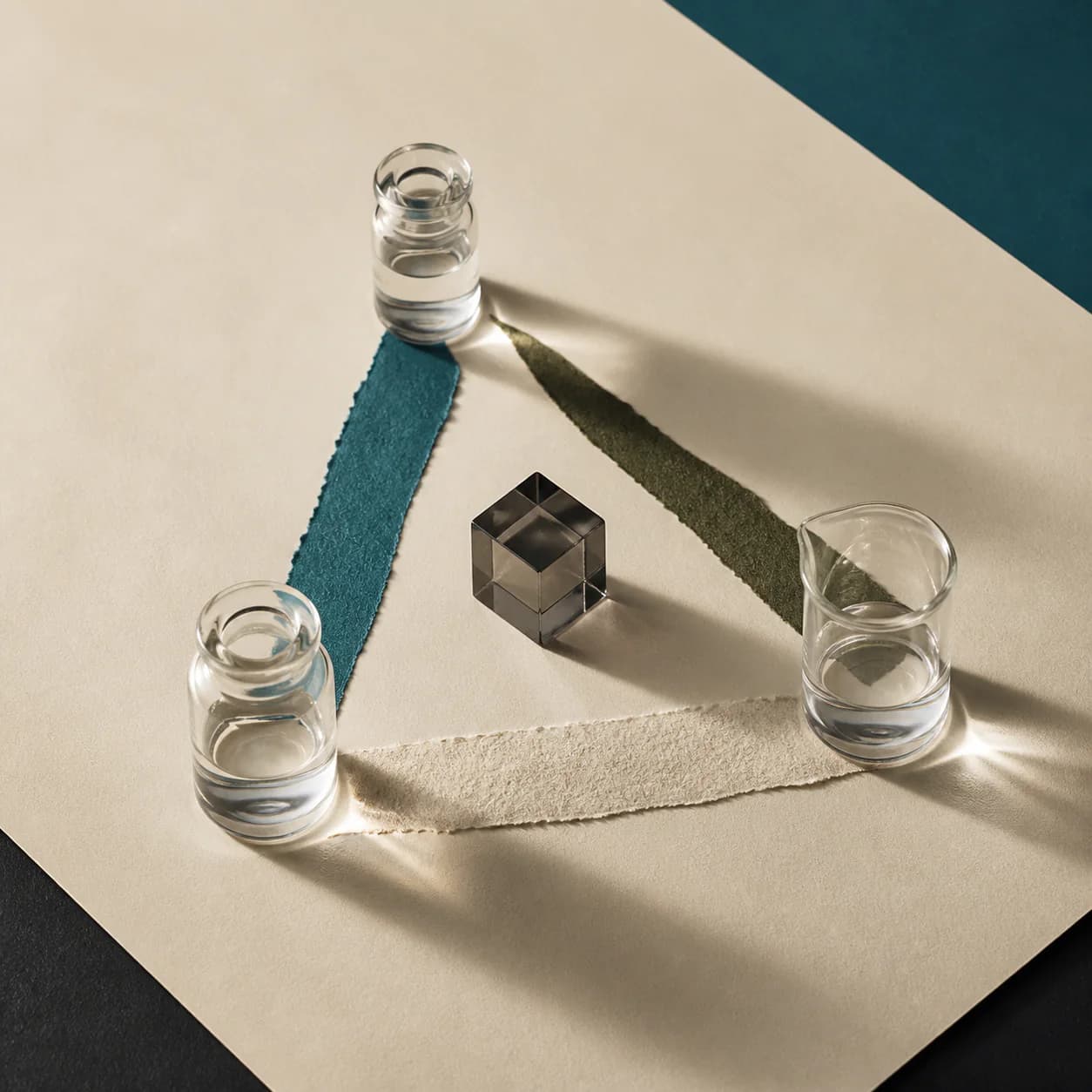 Original illustrative research-catalog still life for KPV