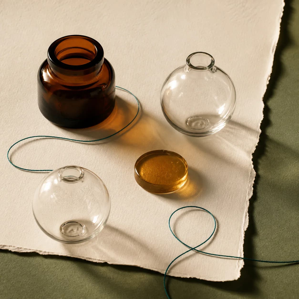 Original illustrative research-catalog still life for LI PO-C