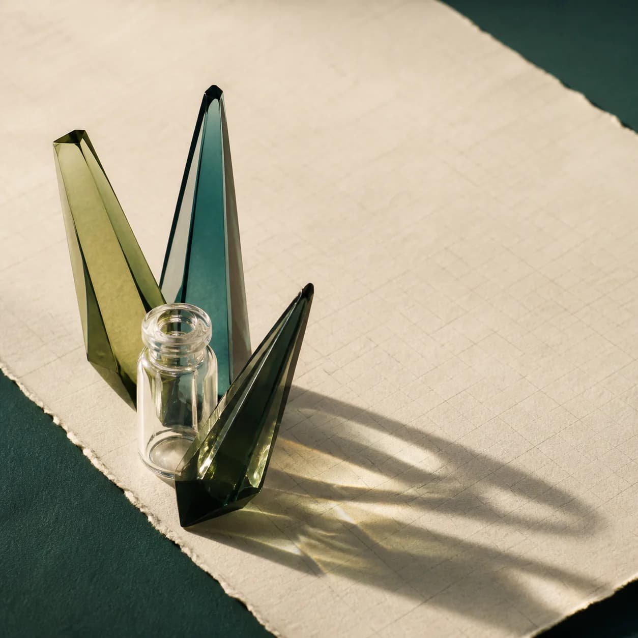 Original illustrative research-catalog still life for Pinealon